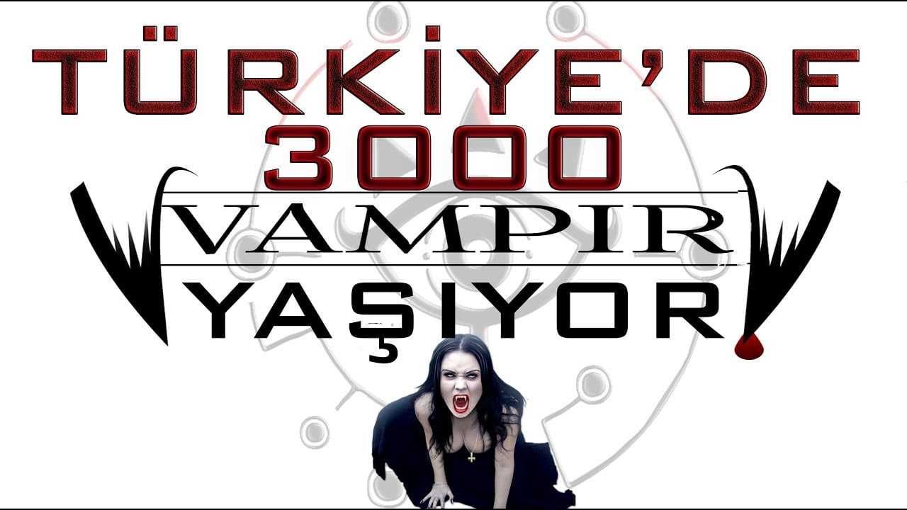 Türkiye'de 3000 vampir yaşıyor. Komplo teorisi gerçek mi? 