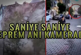 İzmir Deprem Anı Saniye Saniye Kamerada! 7 Büyüklüğünde #Deprem
