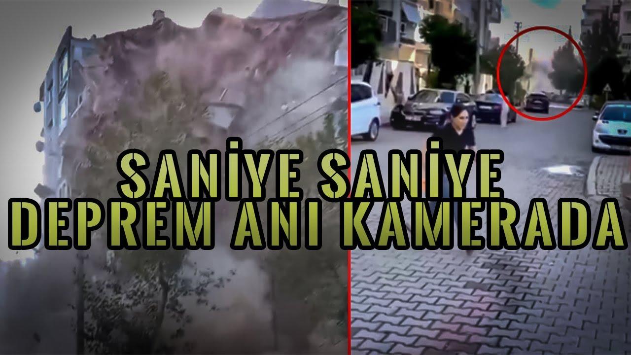 İzmir Deprem Anı Saniye Saniye Kamerada! 7 Büyüklüğünde #Deprem